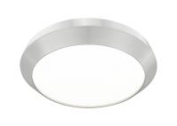 LED Flush Mount by Z-Lite - Quasars Collection, Brushed Nickel Finish - 7701F16-BN-LED