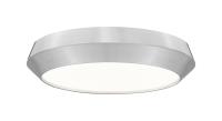 LED Flush Mount by Z-Lite - Quasars Collection, Brushed Nickel Finish - 7701F16-BN-LED