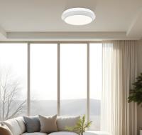 LED Flush Mount by Z-Lite - Quasars Collection, Matte White Finish - 7701F16-MW-LED