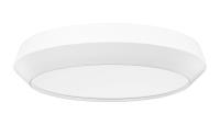 LED Flush Mount by Z-Lite - Quasars Collection, Matte White Finish - 7701F16-MW-LED