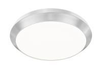 LED Flush Mount by Z-Lite - Quasars Collection, Brushed Nickel Finish - 7701F20-BN-LED