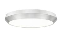 LED Flush Mount by Z-Lite - Quasars Collection, Brushed Nickel Finish - 7701F20-BN-LED