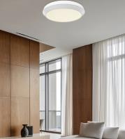 LED Flush Mount by Z-Lite - Quasars Collection, Matte White Finish - 7701F20-MW-LED