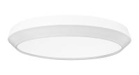 LED Flush Mount by Z-Lite - Quasars Collection, Matte White Finish - 7701F20-MW-LED