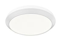 LED Flush Mount by Z-Lite - Quasars Collection, Matte White Finish - 7701F20-MW-LED