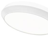 LED Flush Mount by Z-Lite - Quasars Collection, Matte White Finish - 7701F20-MW-LED