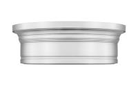 LED Flush Mount by Z-Lite - Bentley Collection, Brushed Nickel Finish - 7702F12-BN-LED