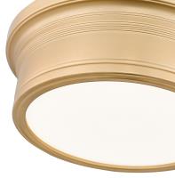 LED Flush Mount by Z-Lite - Bentley Collection, Modern Gold Finish - 7702F12-MGLD-LED