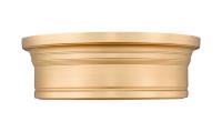 LED Flush Mount by Z-Lite - Bentley Collection, Modern Gold Finish - 7702F12-MGLD-LED