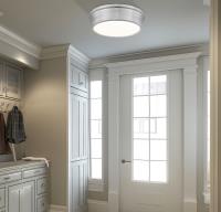 LED Flush Mount by Z-Lite - Bentley Collection, Brushed Nickel Finish - 7702F16-BN-LED