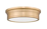 LED Flush Mount by Z-Lite - Bentley Collection, Modern Gold Finish - 7702F16-MGLD-LED