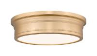 LED Flush Mount by Z-Lite - Bentley Collection, Modern Gold Finish - 7702F16-MGLD-LED