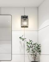 One Light Wall Sconce by Z-Lite - Jacqueline Collection, Matte Black Finish - 6101-1S-MB