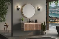 One Light Wall Sconce by Z-Lite - Jacqueline Collection, Matte Black Finish - 6101-1S-MB