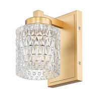One Light Wall Sconce by Z-Lite - Jacqueline Collection, Modern Gold Finish - 6101-1S-MGLD