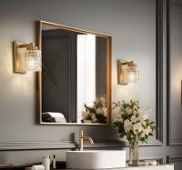 One Light Wall Sconce by Z-Lite - Jacqueline Collection, Modern Gold Finish - 6101-1S-MGLD