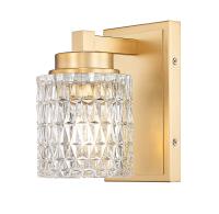 One Light Wall Sconce by Z-Lite - Jacqueline Collection, Modern Gold Finish - 6101-1S-MGLD