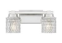 Two Light Vanity by Z-Lite - Jacqueline Collection, Brushed Nickel Finish - 6101-2V-BN