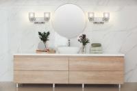Two Light Vanity by Z-Lite - Jacqueline Collection, Brushed Nickel Finish - 6101-2V-BN