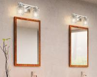 Two Light Vanity by Z-Lite - Jacqueline Collection, Brushed Nickel Finish - 6101-2V-BN
