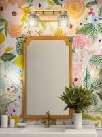 Two Light Vanity by Z-Lite - Jacqueline Collection, Modern Gold Finish - 6101-2V-MGLD