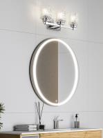 Three Light Vanity by Z-Lite - Jacqueline Collection, Chrome Finish - 6101-3V-CH
