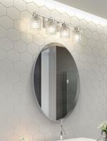 Four Light Vanity by Z-Lite - Jacqueline Collection, Brushed Nickel Finish - 6101-4V-BN