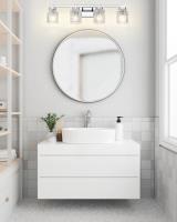 Four Light Vanity by Z-Lite - Jacqueline Collection, Chrome Finish - 6101-4V-CH