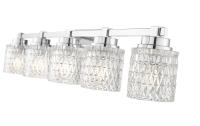 Five Light Vanity by Z-Lite - Jacqueline Collection, Chrome Finish - 6101-5V-CH