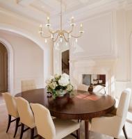 Six Light Chandelier by Z-Lite - Toussant Collection, Modern Gold Finish - 6103-32MGLD