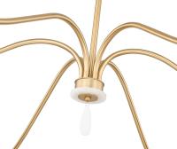Six Light Chandelier by Z-Lite - Toussant Collection, Modern Gold Finish - 6103-63MGLD