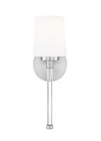 One Light Wall Sconce by Z-Lite - Henri Collection, Brushed Nickel Finish - 7700-1S-BN