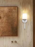 One Light Wall Sconce by Z-Lite - Henri Collection, Brushed Nickel Finish - 7700-1S-BN