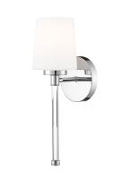 One Light Wall Sconce by Z-Lite - Henri Collection, Chrome Finish - 7700-1S-CH