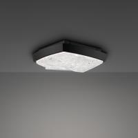 LED Flush Mount by Modern Forms - Kenji Collection, Black Finish - FM238611-BK
