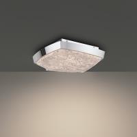 LED Flush Mount by Modern Forms - Kenji Collection, Polished Nickel Finish - FM238611-PN