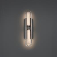 LED Wall Sconce by Modern Forms - Whitt Collection, Antique Nickel Finish - WS208625-AN