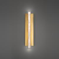 LED Wall Sconce by Modern Forms - Rapper Collection, Aged Brass Finish - WS242624-AB