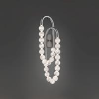 LED Wall Sconce by Modern Forms - Parel Collection, Antique Nickel Finish - WS-50427-AN