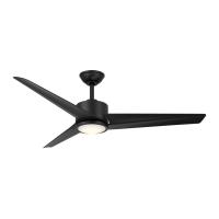 52" Ceiling Fan by Minka Aire - Verna Collection, Coal Finish - F646L-CL