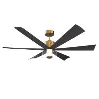 56" Ceiling Fan by Minka Aire - Veyra Collection, Legacy Brass Finish - F761L-LBR/CL