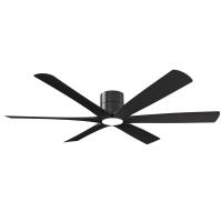 65" Ceiling Fan by Minka Aire - Brisano Collection, Coal Finish - F785L-CL