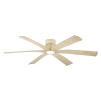 65" Ceiling Fan by Minka Aire - Brisano Collection, White Oak Finish - F785L-WTO