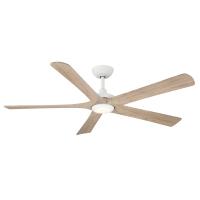 56" Ceiling Fan by Minka Aire - Seressa Collection, Alabaster White Finish - F793L-ALW/BW
