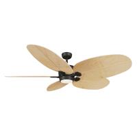 60" Ceiling Fan by Minka Aire - Portesa Collection, Coal Finish - F798L-CL/NPL