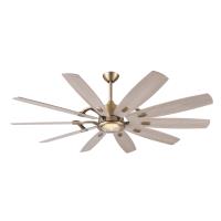 65" Ceiling Fan by Minka Aire - Barn Collection, Legacy Brass Finish - F864L-LBR