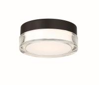 LED Outdoor Flush Mount by Modern Forms - Pi Collection, Black Finish - FM-W44812-27-BK