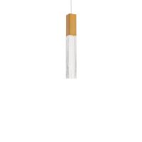 LED Mini Pendant by Modern Forms - Cinema Collection, Aged Brass Finish - PD-30816-27-AB