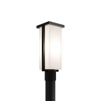 LED Outdoor Post Mount by Modern Forms - Ledge Collection, Black Finish - PM-W1417-27-BK