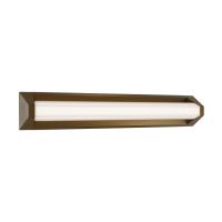 LED Bath Vanity by Modern Forms - Swale Collection, Aged Brass Finish - WS-1527-27-AB